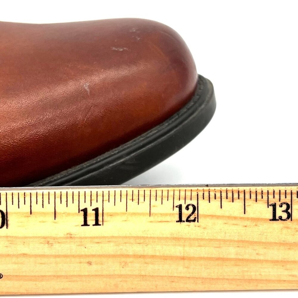 Florsheim Brown Leather Mens Dress Shoes Size 12D Comfortech Ortholite Sole - Picture 15 of 16